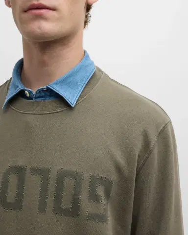 Golden Goose Men's Golden Sweatshirt | Thumbnail 4 Golden Goose Men's Golden Sweatshirt | Thumbnail 4