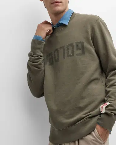 Golden Goose Men's Golden Sweatshirt | Thumbnail 5 Golden Goose Men's Golden Sweatshirt | Thumbnail 5