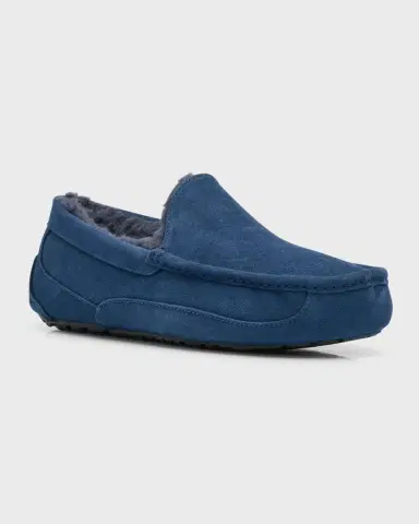 UGG Men 's Ascot Suede Slippers | Thumbnail 2 UGG Men 's Ascot Suede Slippers | Thumbnail 2