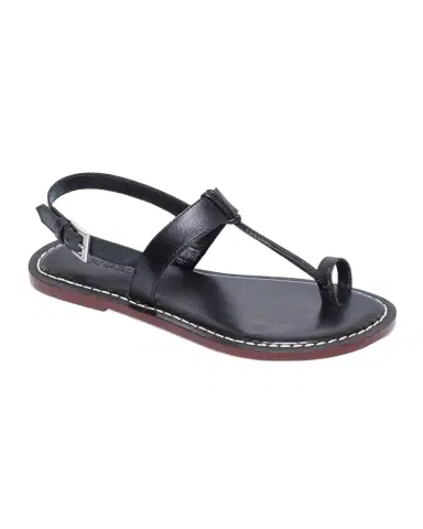 Bernardo Calfskin T-Strap Slingback Sandals | Thumbnail 1 Bernardo Calfskin T-Strap Slingback Sandals | Thumbnail 1