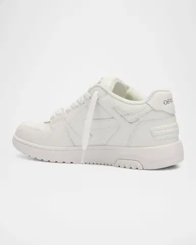 Off-White Men's Out Of Office Tonal Leather Low-Top Sneakers | Thumbnail 2 Off-White Men's Out Of Office Tonal Leather Low-Top Sneakers | Thumbnail 2