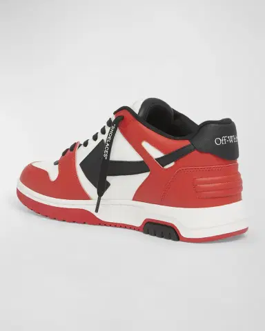 Off-White Men's Out Of Office Tricolor Sneakers | Thumbnail 3 Off-White Men's Out Of Office Tricolor Sneakers | Thumbnail 3