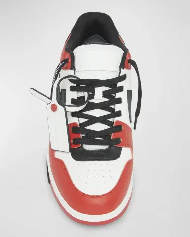 Off-White Men's Out Of Office Tricolor Sneakers | Thumbnail 4 Off-White Men's Out Of Office Tricolor Sneakers | Thumbnail 4