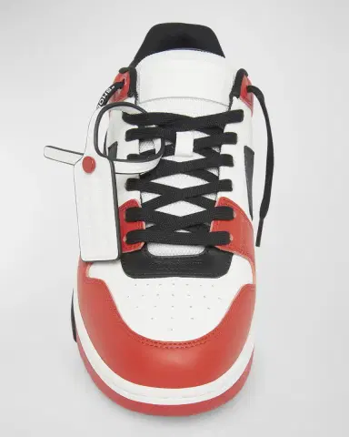 Off-White Men's Out Of Office Tricolor Sneakers | Thumbnail 5 Off-White Men's Out Of Office Tricolor Sneakers | Thumbnail 5
