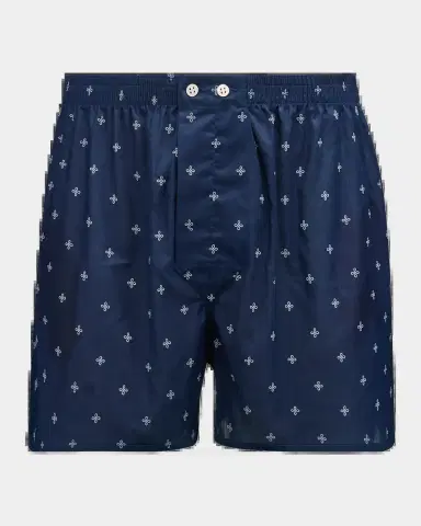 Derek Rose Men's Nelson Micro-Print Boxer Short | Thumbnail 2 Derek Rose Men's Nelson Micro-Print Boxer Short | Thumbnail 2