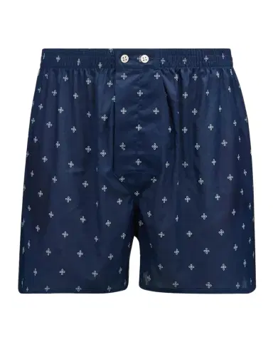 Derek Rose Men's Nelson Micro-Print Boxer Short | Thumbnail 1 Derek Rose Men's Nelson Micro-Print Boxer Short | Thumbnail 1