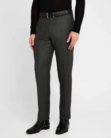 Zanella Men 's Parker Wool Nailhead Trousers | Thumbnail 3 Zanella Men 's Parker Wool Nailhead Trousers | Thumbnail 3