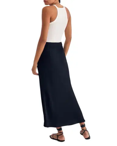 Favorite Daughter The Favorite Satin Skirt | Thumbnail 1 Favorite Daughter The Favorite Satin Skirt | Thumbnail 1