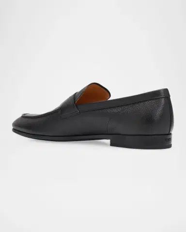Tod's Men's Mocassino Gomma Leather Penny Loafers | Thumbnail 7 Tod's Men's Mocassino Gomma Leather Penny Loafers | Thumbnail 7