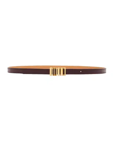 Loewe Graphic Buckle Leather Skinny Belt | Thumbnail 3 Loewe Graphic Buckle Leather Skinny Belt | Thumbnail 3