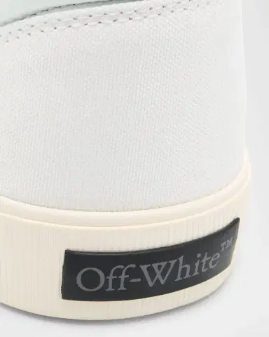 Off-White Men's Low Vulcanized Canvas Sneakers | Thumbnail 4 Off-White Men's Low Vulcanized Canvas Sneakers | Thumbnail 4
