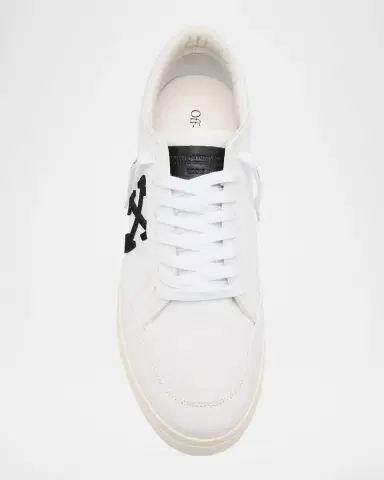 Off-White Men's Low Vulcanized Canvas Sneakers | Thumbnail 5 Off-White Men's Low Vulcanized Canvas Sneakers | Thumbnail 5