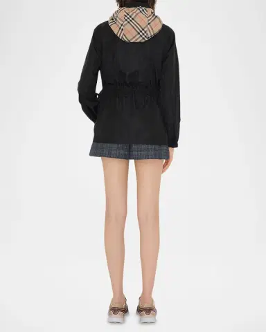 Burberry Blackpool Check-Trim Technical Zip Jacket | Thumbnail 5 Burberry Blackpool Check-Trim Technical Zip Jacket | Thumbnail 5