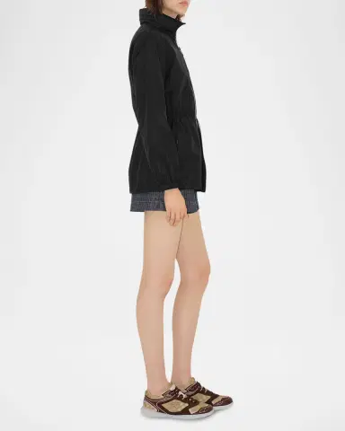 Burberry Blackpool Check-Trim Technical Zip Jacket | Thumbnail 6 Burberry Blackpool Check-Trim Technical Zip Jacket | Thumbnail 6