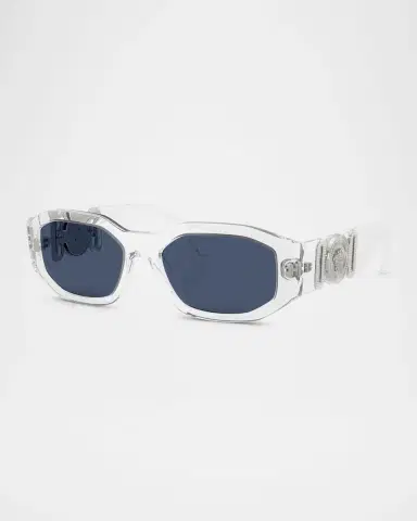 Versace Men's Geometric Propionate Sunglasses | Thumbnail 2 Versace Men's Geometric Propionate Sunglasses | Thumbnail 2