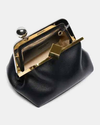 Jacquemus Le Berlingot Leather Rond-Carre Clutch Bag | Thumbnail 3 Jacquemus Le Berlingot Leather Rond-Carre Clutch Bag | Thumbnail 3