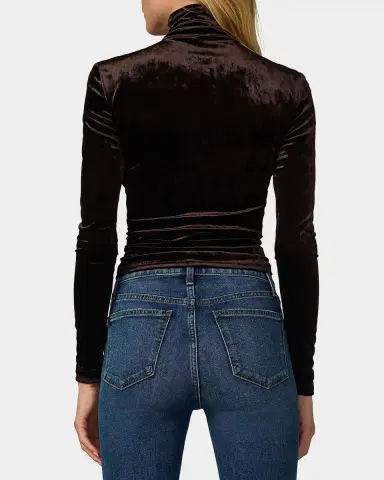 Joe's Jeans The Velvet Tony Long-Sleeve Turtleneck | Thumbnail 2 Joe's Jeans The Velvet Tony Long-Sleeve Turtleneck | Thumbnail 2