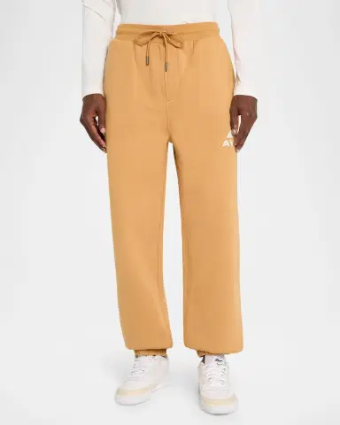 AVIREX Men 's Big A Cotton Fleece Drawstring Jogger Pants | Thumbnail 3 AVIREX Men 's Big A Cotton Fleece Drawstring Jogger Pants | Thumbnail 3