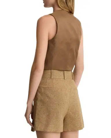 SMYTHE Cropped Cotton Vest | Thumbnail 1 SMYTHE Cropped Cotton Vest | Thumbnail 1