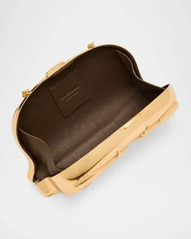 Zimmermann Rapture Metal Kangaroo Clutch Bag | Thumbnail 3 Zimmermann Rapture Metal Kangaroo Clutch Bag | Thumbnail 3