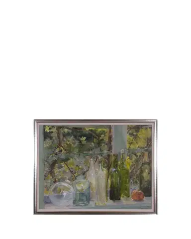 Shadow Catchers "Windowsill with Bottles" Framed Giclee | Thumbnail 1 Shadow Catchers "Windowsill with Bottles" Framed Giclee | Thumbnail 1