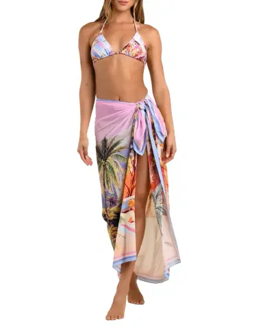 L'Agence Maribel Postcard Pareo Coverup | Thumbnail 1 L'Agence Maribel Postcard Pareo Coverup | Thumbnail 1