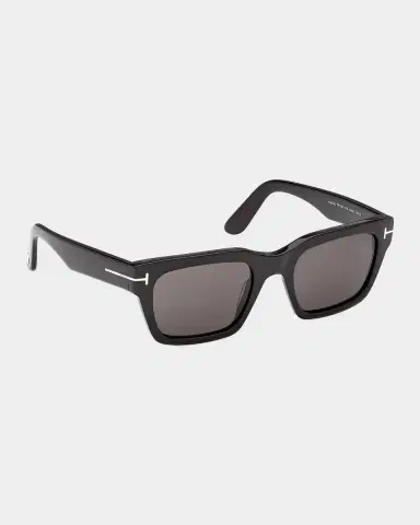 Tom Ford Men's Andy-02 Acetate Rectangle Sunglasses | Thumbnail 2 Tom Ford Men's Andy-02 Acetate Rectangle Sunglasses | Thumbnail 2