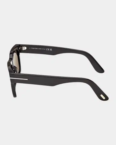 Tom Ford Men's Andy-02 Acetate Rectangle Sunglasses | Thumbnail 3 Tom Ford Men's Andy-02 Acetate Rectangle Sunglasses | Thumbnail 3