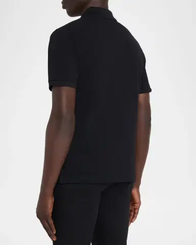 Ami Paris Men's Ami de Coeur Cotton Polo Shirt | Thumbnail 2 Ami Paris Men's Ami de Coeur Cotton Polo Shirt | Thumbnail 2