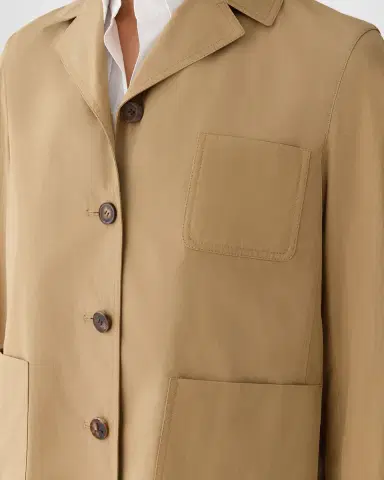 Lafayette 148 New York Organic Cotton Poplin Jacket | Thumbnail 4 Lafayette 148 New York Organic Cotton Poplin Jacket | Thumbnail 4