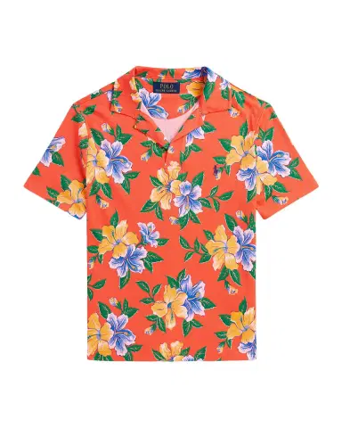 Polo Ralph Lauren Little Boy 's & Boy 's Floral-Print Cotton Jersey Polo Shirt | Thumbnail 2 Polo Ralph Lauren Little Boy 's & Boy 's Floral-Print Cotton Jersey Polo Shirt | Thumbnail 2