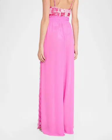 Ramy Brook Athena Lace-Trim Palazzo Pants | Thumbnail 2 Ramy Brook Athena Lace-Trim Palazzo Pants | Thumbnail 2