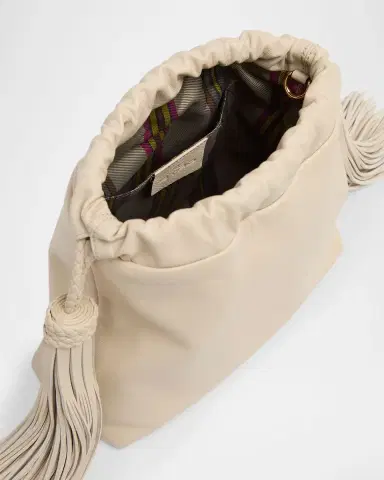 Etro Kalispera Small Tassel Drawstring Shoulder Bag | Thumbnail 4 Etro Kalispera Small Tassel Drawstring Shoulder Bag | Thumbnail 4