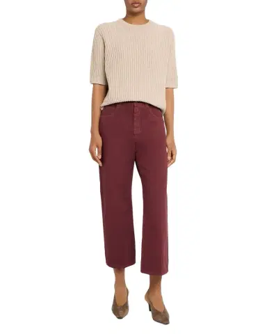 Brunello Cucinelli Dyed Cotton-Twill Relaxed-Leg Ankle Pants | Thumbnail 1 Brunello Cucinelli Dyed Cotton-Twill Relaxed-Leg Ankle Pants | Thumbnail 1