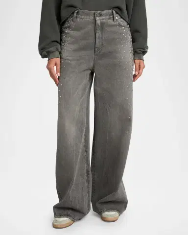 Golden Goose Journey Studded Boyfriend Jeans | Thumbnail 3 Golden Goose Journey Studded Boyfriend Jeans | Thumbnail 3