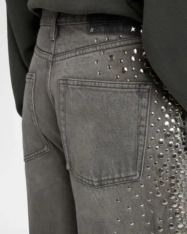 Golden Goose Journey Studded Boyfriend Jeans | Thumbnail 4 Golden Goose Journey Studded Boyfriend Jeans | Thumbnail 4