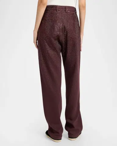 Golden Goose Journey Gradient Crystal Straight-Leg Jeans | Thumbnail 2 Golden Goose Journey Gradient Crystal Straight-Leg Jeans | Thumbnail 2