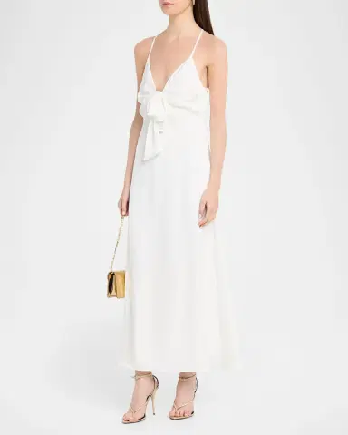 Ramy Brook McKenzie Satin Maxi Dress | Thumbnail 3 Ramy Brook McKenzie Satin Maxi Dress | Thumbnail 3