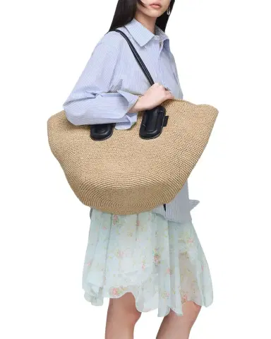 Marc Jacobs Babe Woven Tote Bag | Thumbnail 1 Marc Jacobs Babe Woven Tote Bag | Thumbnail 1