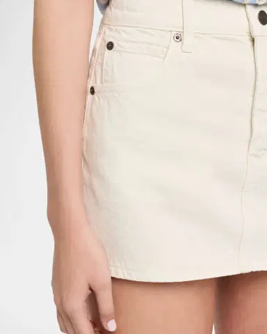 FRAME The Denim Mini Skirt | Thumbnail 4 FRAME The Denim Mini Skirt | Thumbnail 4