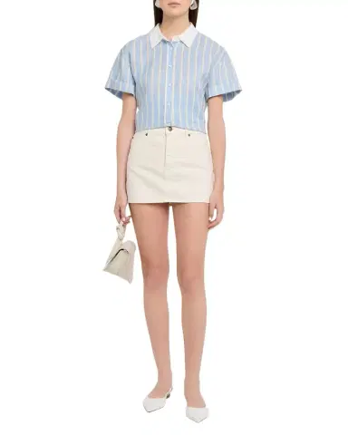 FRAME The Denim Mini Skirt | Thumbnail 1 FRAME The Denim Mini Skirt | Thumbnail 1