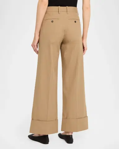 Frame The Cuffed Slim Palazzo Trousers | Thumbnail 2 Frame The Cuffed Slim Palazzo Trousers | Thumbnail 2