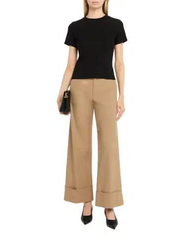 Frame The Cuffed Slim Palazzo Trousers | Thumbnail 1 Frame The Cuffed Slim Palazzo Trousers | Thumbnail 1