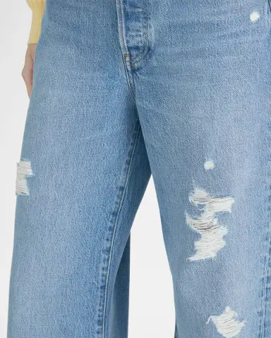 FRAME The Loose Distressed Jeans | Thumbnail 4 FRAME The Loose Distressed Jeans | Thumbnail 4