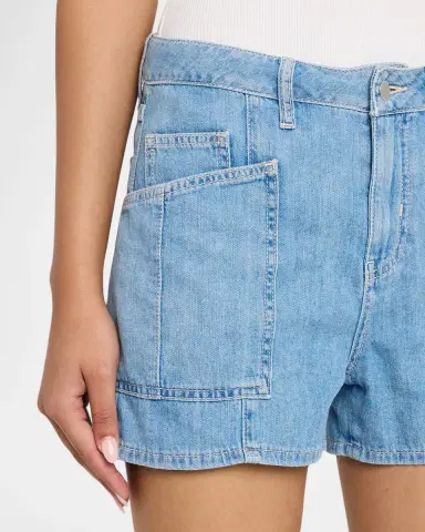 L'Agence Kyra High-Rise Denim Shorts | Thumbnail 4 L'Agence Kyra High-Rise Denim Shorts | Thumbnail 4