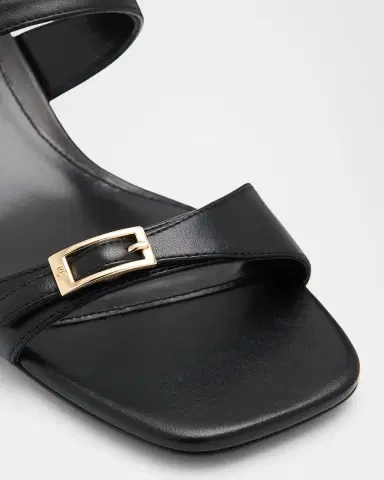 Stuart Weitzman 40mm Baby Babette Leather Slide Sandals | Thumbnail 5 Stuart Weitzman 40mm Baby Babette Leather Slide Sandals | Thumbnail 5