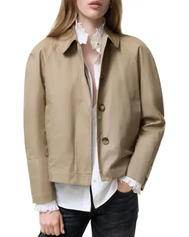 Burberry Tropical Cotton Gabardine Jacket | Thumbnail 1 Burberry Tropical Cotton Gabardine Jacket | Thumbnail 1