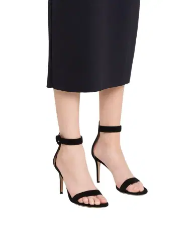 Gianvito Rossi Portofino 85mm Suede Pumps | Thumbnail 1 Gianvito Rossi Portofino 85mm Suede Pumps | Thumbnail 1
