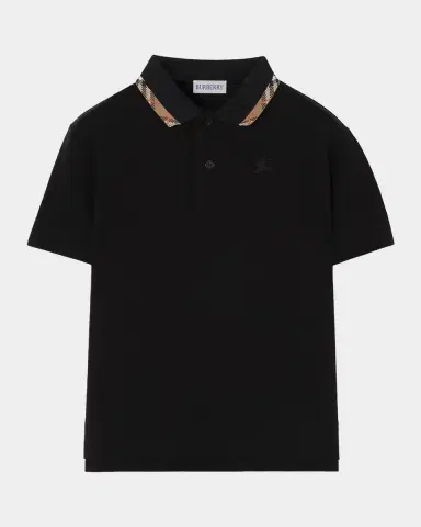 Burberry Girl's Johane Cotton Pique Polo Shirt | Thumbnail 2 Burberry Girl's Johane Cotton Pique Polo Shirt | Thumbnail 2