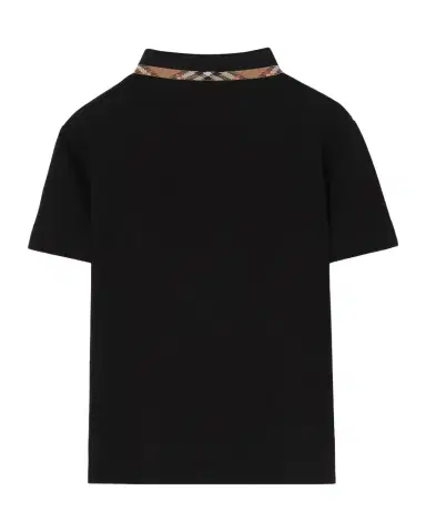 Burberry Girl's Johane Cotton Pique Polo Shirt | Thumbnail 1 Burberry Girl's Johane Cotton Pique Polo Shirt | Thumbnail 1